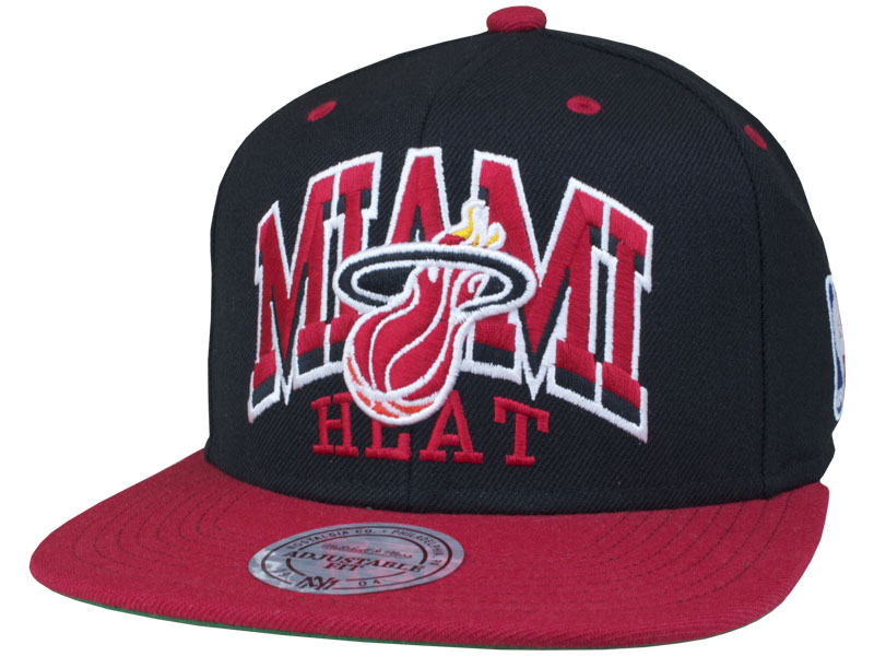 NBA Miami Heat MN Snapback Hat #48